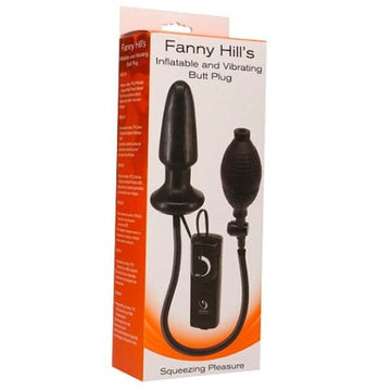 Inflatable Vibrating Butt Plug Black Butt Plugs My Amazing Fantasy